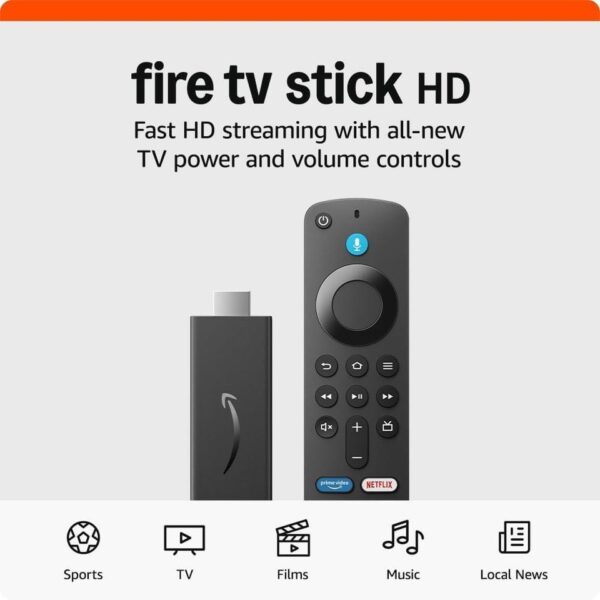 Amazon Fire TV Stick in Black